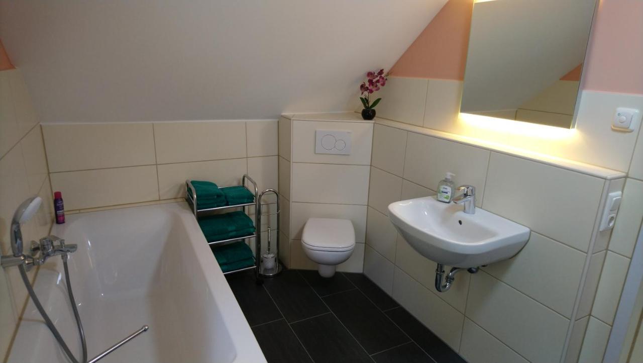 Apartamento Haus Waldidyll Lauta Exterior foto